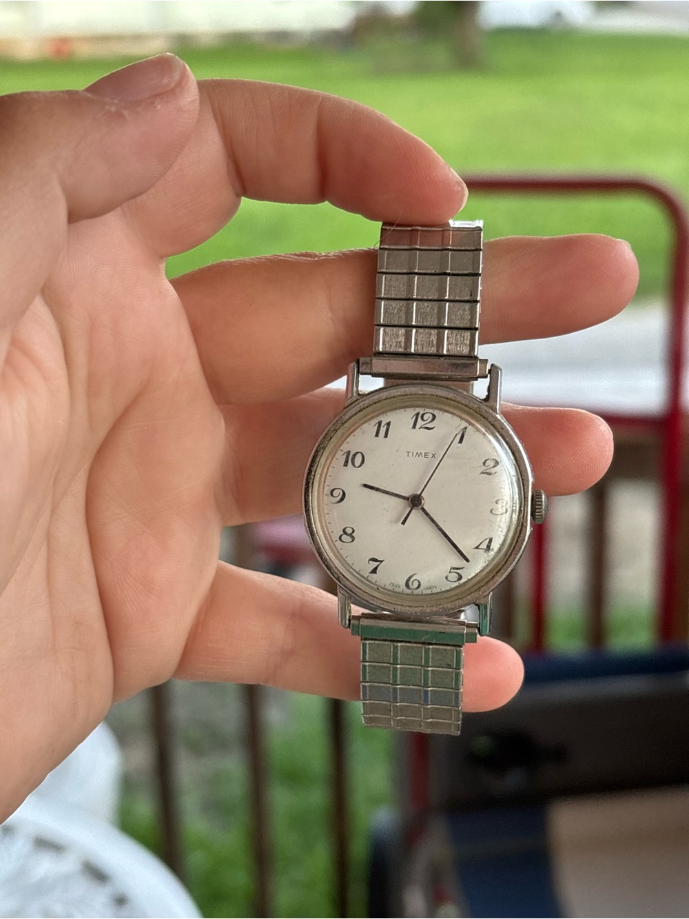 Men’s vintage mechanical timex mercury 1970s watch